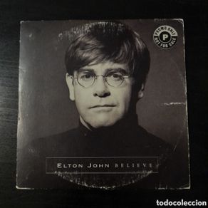 Music CDs: Elton John – Believe. CD, Single, Promo 1995 UK